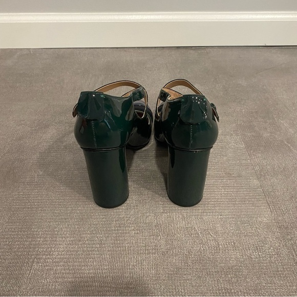 Tory Burch Dark Blue and Green Heels - Picture 10 of 10